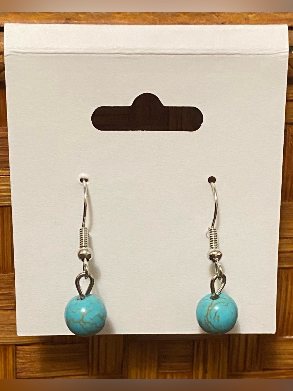 Turquoise Fashion Jewelry Earrings - Picture 1 of 3